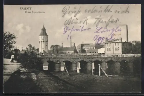 AK Rastatt, Obere Stauschleuse