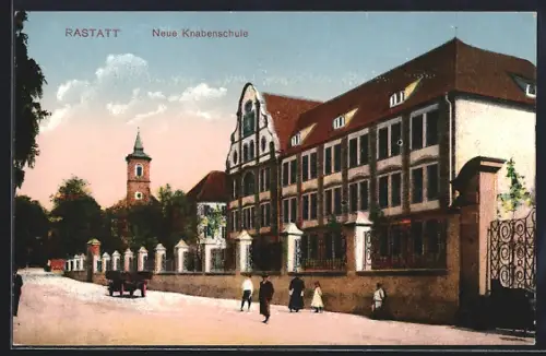 AK Rastatt, Neue Knabenschule