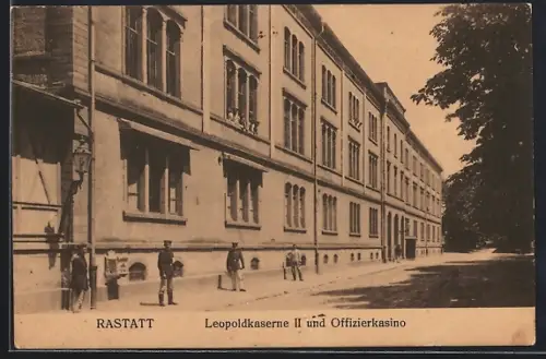 AK Rastatt, Leopoldkaserne II, Offizierkasino
