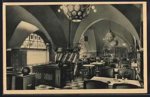 AK Berlin-Charlottenburg, Haus Wilhelmshallen am Zoo, Restaurant von Richard Klempt