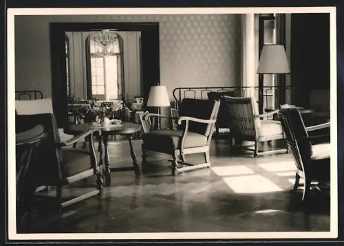 AK Wesseling /Köln, Politische Akademie Eichholz, Innenansicht