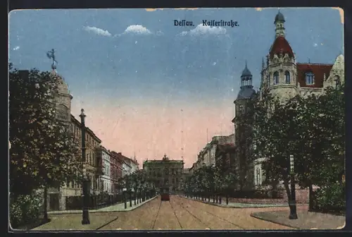 AK Dessau, Kaiserstrasse