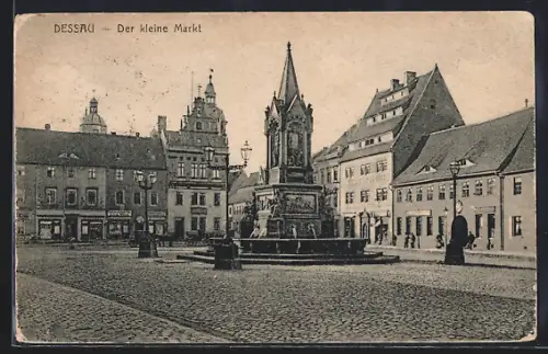 AK Dessau, Der kleine Markt