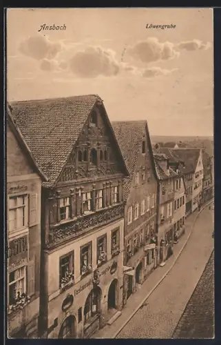 AK Ansbach, Löwengrube, Restaurant