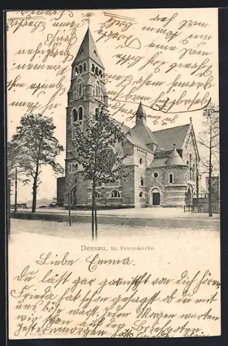 AK Dessau, St. Petruskirche