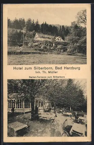 AK Bad Harzburg, Hotel zum Silberborn, Inh. Th. Müller