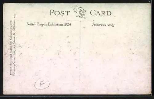 Künstler-AK London, British Empire Exhibition 1924, The Burmese Pavilion