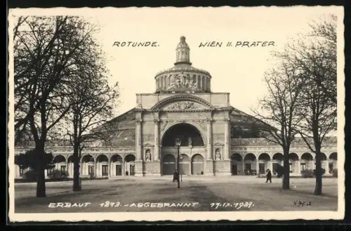 AK Wien, Die Rotunde im Prater
