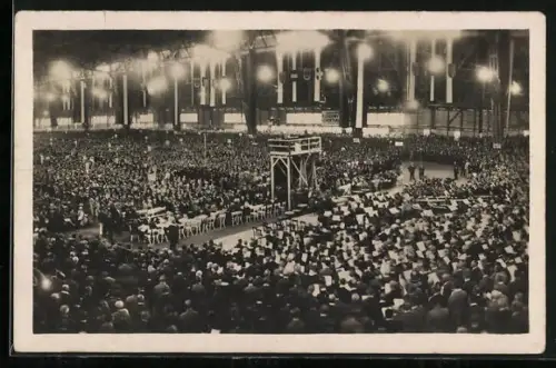 AK Wien, Chor und Publikum in der Sängerhalle