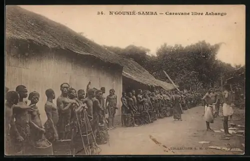 AK Samba, Carvane libre Ashangos à la S.H.O., Afrikaner