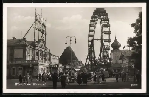 AK Wien, Prater mit Riesenrad