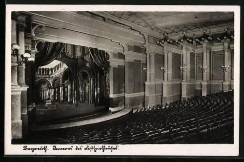 AK Bayreuth, Innenansicht Festspielhaus
