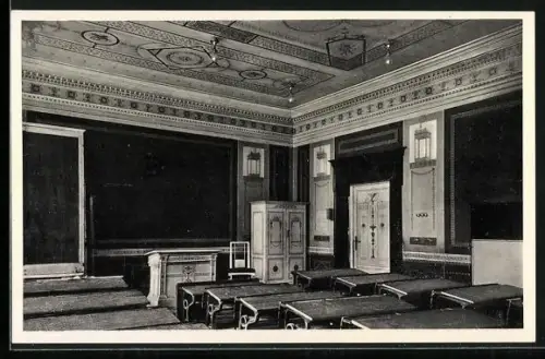 AK Berndorf, Volks- & Hauptschulen, Lehrzimmer im pompejanischen Stile
