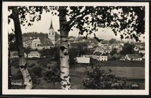 AK Gmünd, Blick auf den Ort