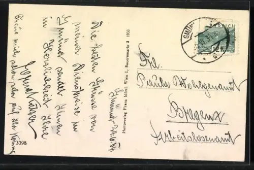 AK Gmünd, Blick auf den Ort