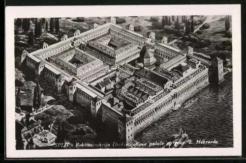 AK Split / Spalato, Rekonstrukcija Dioklecijanove palace