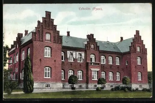 AK Aarup, Slot Erholm, Schloss