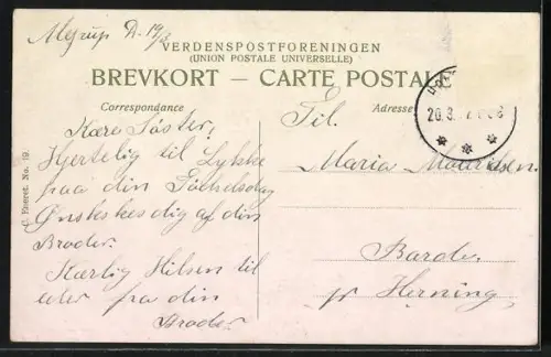 AK Konstantinsborg /Jylland, Ansicht