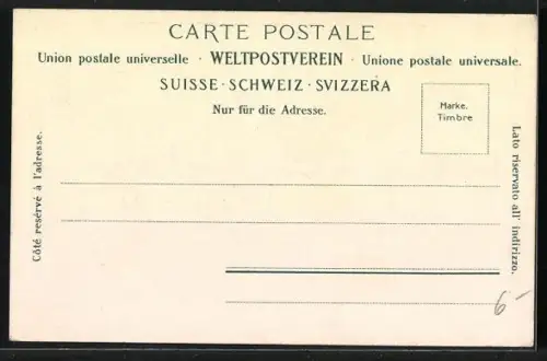 AK Luzern, Inneres der Totentanzbrücke