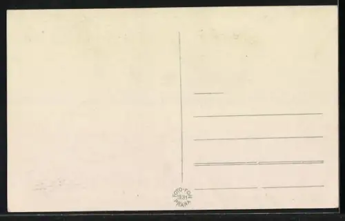 AK Slavkov, Exposition Napoléonienne 1931, Ausstellungshalle, Portrait