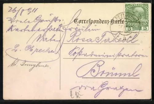 AK Peilstein, Schmukenschläger's Gasthaus, Gesamtansicht