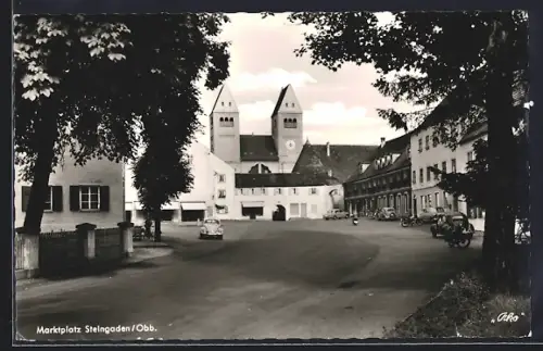 AK Steingaden /Obb., Marktplatz
