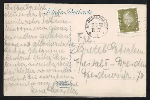 AK Berchtesgaden, Marktplatz