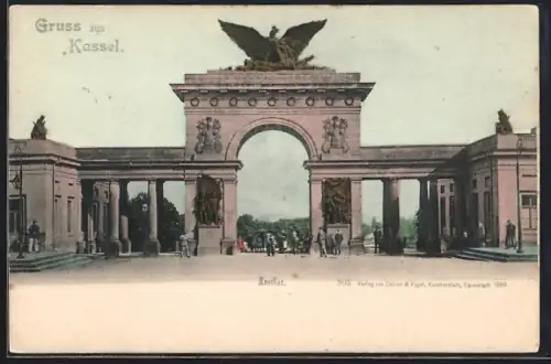 AK Kassel, Blick auf das Auethor