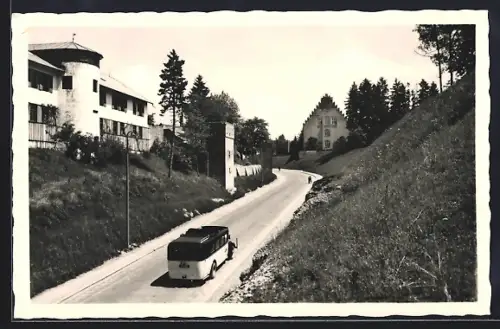 AK Landsberg /Lech, Oberer Teil der neuen Bergstrasse