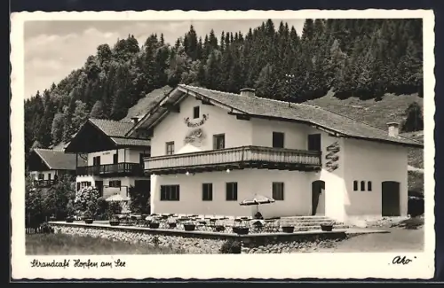 AK Hopfen am See, Strandcafé Restaurant, Bes. Peter u. Inge Hartung