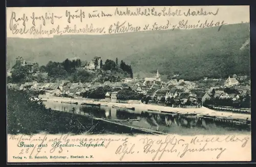 AK Neckar-Steinach, Flusspartie im Ort