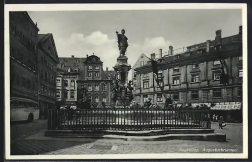 AK Augsburg, Augustusbrunnen