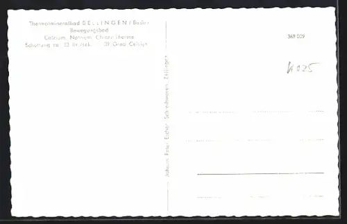 AK Bellingen /Baden, Ortsansicht mit Fluss