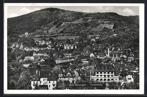 AK Bad Kissingen, Teilansicht