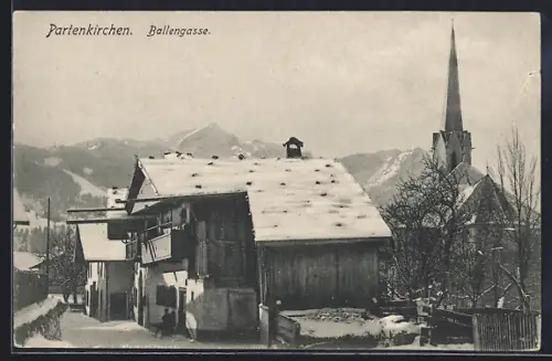 AK Partenkirchen, Ballengasse