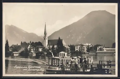 AK Egern am Tegernsee, Landungssteg