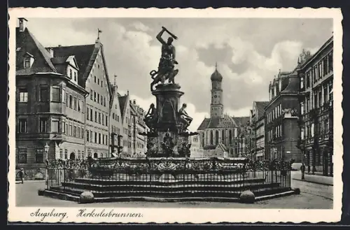 AK Augsburg, Herkulesbrunnen