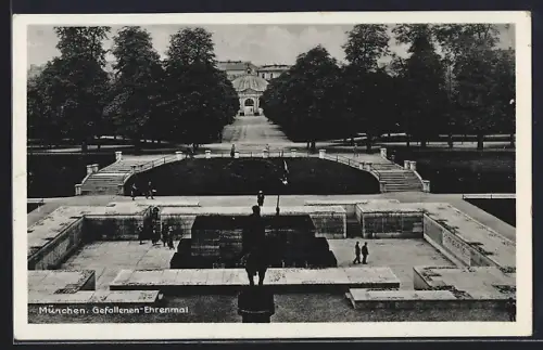 AK München, Gefallenen-Ehrenmal