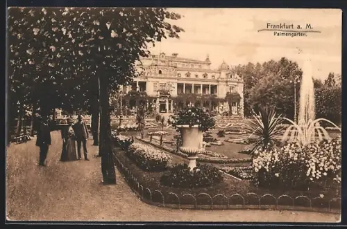 AK Frankfurt-Westend, Palmengarten