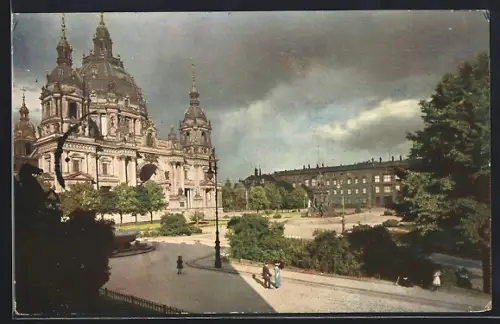 AK Berlin, Stimmungsbild am Dom