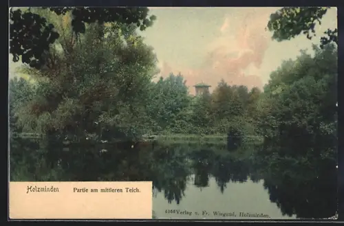 AK Holzminden, Partie am mittleren Teich