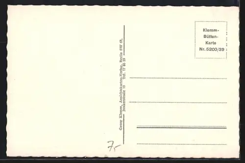 AK Berlin-Neukölln, Partie im Volkspark