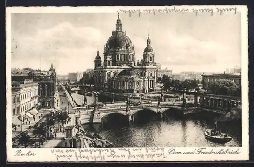 AK Berlin, Dom und Friedrichsbrücke