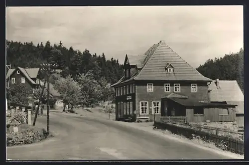 AK Heubach /Thür., Gasthaus Zentrale