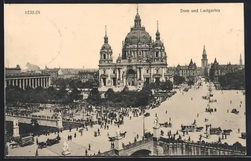 AK Berlin, Dom, Lustgarten