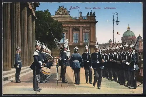 AK Berlin, Neue Wache, Ablösung