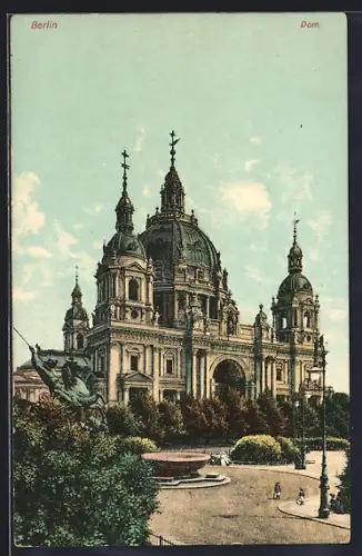 AK Berlin, Blick auf den Dom