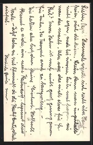 AK Augsburg, Kohlergasse mit Kirche