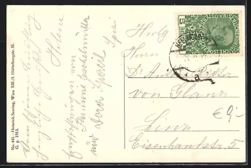 AK Kirchschlag bei Linz, Gasthof Kirchschlag von Otto Heitzmann