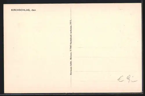 AK Kirchschlag /O. Oe., Ortspartie